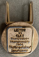 CLAY, CASSIUS-SONNY LISTON I SOUVENIR MONEY CLIP (1964)