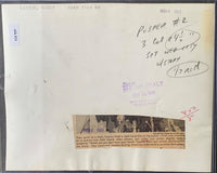 ALI, MUHAMMAD-SONNY LISTON II ORIGINAL PHOTO (1963-PRESS CONFERENCE)