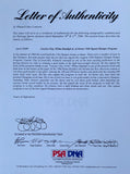 CLAY, CASSIUS-WILMA RUDOLPH-AL OERTER SIGNED SUMMER OLYMPIC PROGRAM (1960-PSA/DNA AUTHENTICATED)