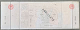1960 ROME SUMMER OLYMPIC GAMES FULL OPENING DAY TICKET (CLAY, BENVENUTI)