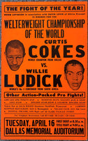 COKES, CURTIS-WILLIE LUDICK ON SITE POSTER (1968))