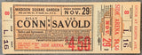 CONN, BILLY-LEE SAVOLD FULL ON SITE TICKET (1940)