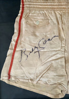 CONN, BILLY DUAL SIGNED FIGHT TRUNKS (EX DUKE HOTT COLLECTION)