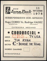 CORRO, HUGO-RODRIGO VALDEZ CREDENTIAL (1978)