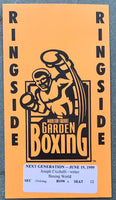 GRANT, MICHAEL-LOU SAVARESE & VERNON FORREST-ED GOINS RINGSIDE CREDENTIAL (1999)