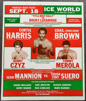 CZYZ, BOBBY-JOHNNY DAVIS & TONY AYALA, JR.-ARCHIE ANDREWS ON SITE POSTER (1980)