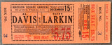 LARKIN, TIPPY-AL "BUMMY" DAVIS FULL ON SITE TICKET (1939)