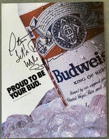 DE LA HOYA, OSCAR-NARCISCO VALENZUELA & MICHAEL CARBAJAL-DOMINGO SOSA OFFICIAL PROGRAM (1993-SIGNED BY MICHAEL BUFFER)