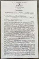 DEWITT, DOUG SIGNED BOUT AGREEMENT (HEARNS FIGHT-1986)