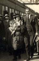 DEMPSEY, JACK & MOTHER ORIGINAL PHOTO (1923-AFTER FIRPO FIGHT)