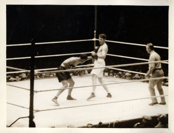 DEMPSEY, JACK-GENE TUNNEY ORIGINAL PHOTO (1927)