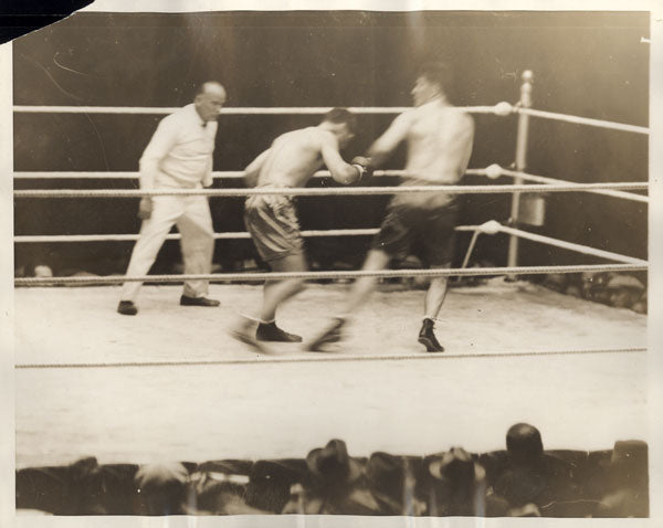 DEMPSEY, JACK-GENE TUNNEY I WIRE PHOTO (1926)