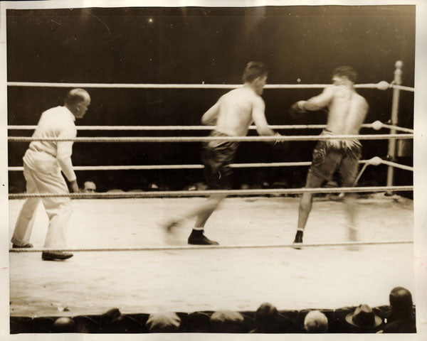 DEMPSEY, JACK-GENE TUNNEY I WIRE PHOTO (1926)