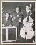 DEMPSEY, JACK-JOE LOUIS-ROCKY GRAZIANO ORIGINAL WIRE PHOTO (1953)