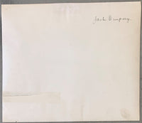 DEMPSEY, JACK ORIGINAL PHOTO (1920'S RIDING A HARLEY DAVIDSON)