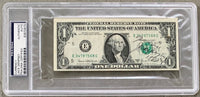 DEMPSEY, JACK INK SIGNED DOLLAR BILL (PSA/DNA)