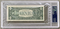 DEMPSEY, JACK INK SIGNED DOLLAR BILL (PSA/DNA)