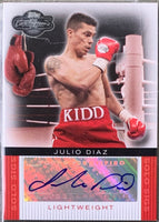DIAZ, JULIO SIGNED TOPPS CERTIFIED AUTOGRAPH CARD