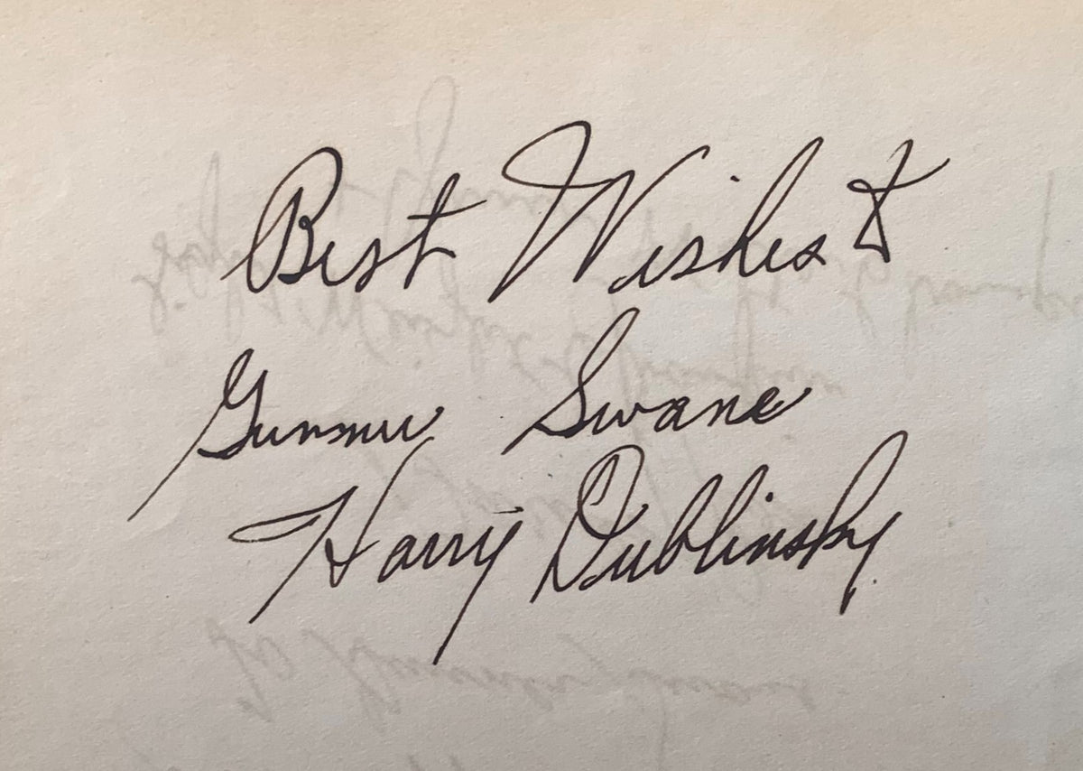 ROSS, BARNEY INK SIGNED ALBUM PAGE – JO Sports Inc.