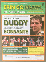 DUDDY, "IRISH" JOHN-ANTHONY BONSANTE ON SITE POSTER (2007)