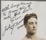 DUNDEE, JOHNNY SIGNED PHOTO (1927)