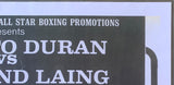 DURAN, ROBERTO-KIRKLAND LAING RARE ON SITE POSTER (1982)