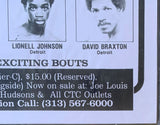 DURAN, ROBERTO-KIRKLAND LAING RARE ON SITE POSTER (1982)