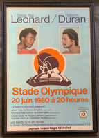 DURAN, ROBERTO-SUGAR RAY LEONARD I ON SITE POSTER (1980)