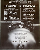 DURAN, ROBERTO-JOSZEF NSUBUGA ON SITE POSTER (1980)