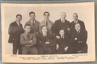 FAMOUS FIGHTERS REAL PHOTO POSTCARD