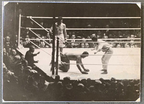 DEMPSEY, JACK-LUIS FIRPO ORIGINAL ANTIQUE PHOTO (1923)