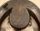 FITZSIMMONS, ROBERT SOUVENIR HORSESHOE (1897)
