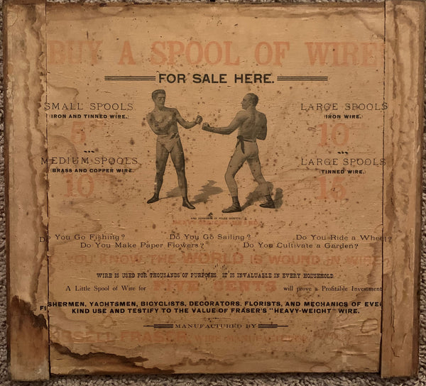 FITZSIMONS, ROBERT-JAMES CORBETT ADVERTISING BOX (1897)