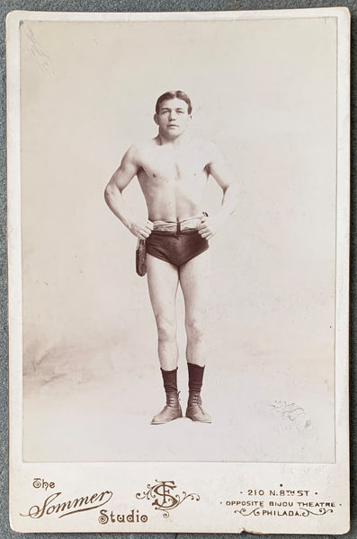 FITZGERALD, WILLIE CABINET CARD