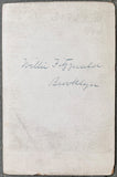 FITZGERALD, WILLIE CABINET CARD