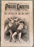 FITZSIMMONS, ROBERT-JAMES J. CORBETT ORIGINAL POLICE GAZETTE (1897)