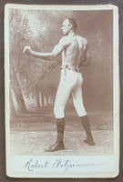 FITZSIMMONS, ROBERT CABINET CARD (1891-AS WORLD MIDDLEWEIGHT CHAMPION)