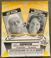 FLAIR, RIC-ROWDY RODDY PIPER ON SITE POSTER (1992)