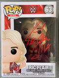FLAIR, RIC SIGNED FUNKO POP TOY # 63 IN ORIGINAL PACKAGE (JSA AUTHENTICATED)