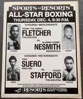 FLETCHER, FRANK "THE ANIMAL"-SAMMY NESMITH ON SITE POSTER (1980)