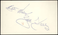 FOLLEY, ZORA INK SIGNED INDEX CARD (PSA/DNA)