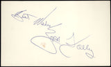FOLLEY, ZORA INK SIGNED INDEX CARD (PSA/DNA)