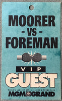 FOREMAN, GEORGE-MICHAEL MOORER VIP GUEST PASS (1994)