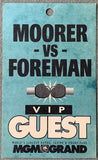 FOREMAN, GEORGE-MICHAEL MOORER VIP GUEST PASS (1994)