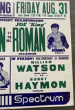 FOREMAN, GEORGE-JOE "KING" ROMAN CLOSED CIRCUIT POSTER (1973)