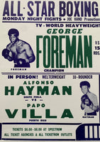 FOREMAN, GEORGE-JOE "KING" ROMAN CLOSED CIRCUIT POSTER (1973)