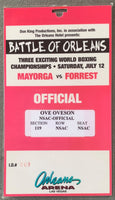 FORREST, VERNON-RICARDO MAYORGA OFFICIAL CREDENTIAL (2003)