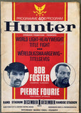 FOSTER, BOB-PIERRE FOURIE II OFFICIAL PROGRAM (1973)