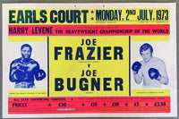 FRAZIER, JOE-JOE BUGNER ON SITE POSTER (1973)