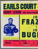 FRAZIER, JOE-JOE BUGNER ON SITE POSTER (1973)